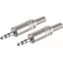 Connettore maschio per filo ShiverPeaks BS51200-M2 3,5 mm acciaio inox
