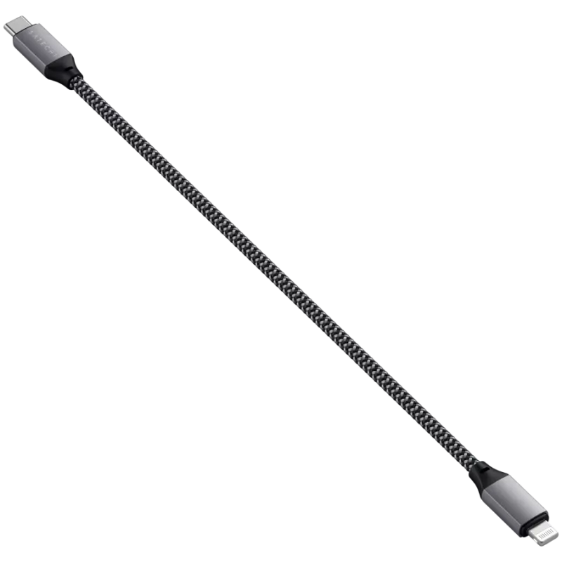 Cavo USB Satechi ST-TCL10M 0,25 m USB-C USB-C/Lightning nero grigio