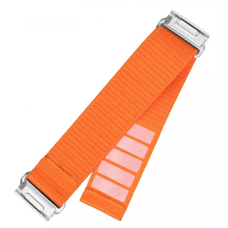 Cinturino per orologio FIXED Sporty Strap QuickFit 26 mm, lunghezza 160–210 mm, arancione