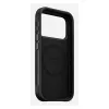 Custodia per smartphone Nomad Rugged Leather Case per Apple iPhone 17 Pro, pelle/TPU/PC/alluminio, per schermi da 16 cm (6,3 pollici), nero
