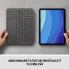 Case con tastiera Combo Touch US iPad Pro 11 1,2,3 Gen grigio