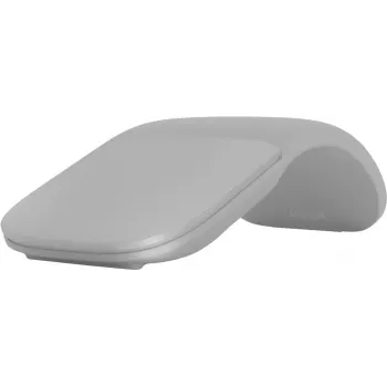 Mouse Microsoft Surface Arc - Mouse - ottico - 2 pulsanti - wireless - Bluetooth 4.1 - grigio chiaro - commerciale - per Surface Pro 7