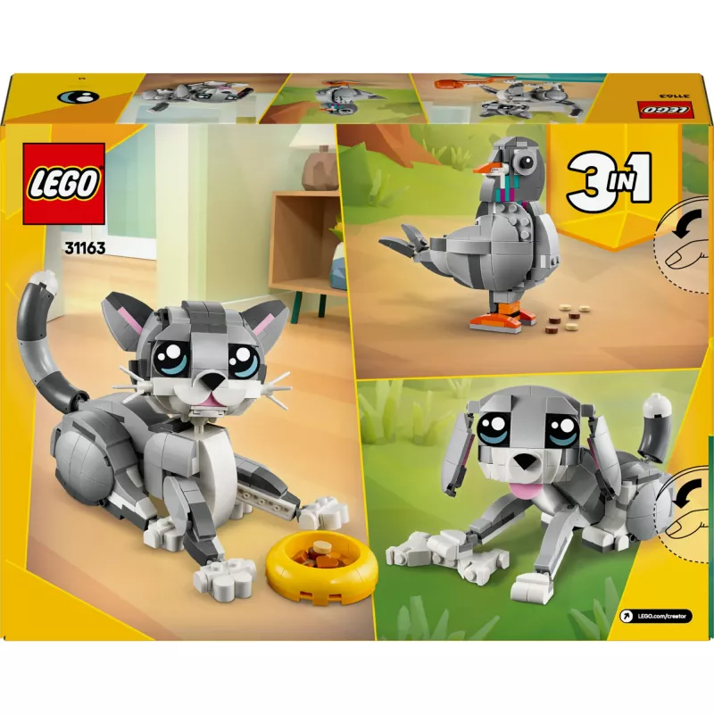 LEGO CREATOR 3 IN 1 31163 Gatto giocherellone