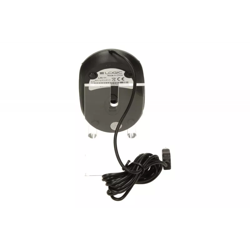 Logic Lm-11 - Mouse - ottico - con filo - USB - nero