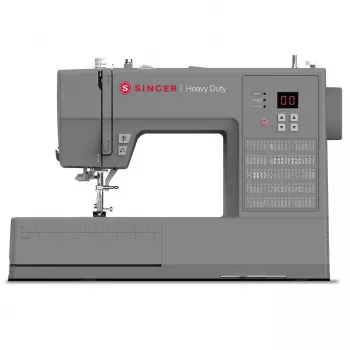 Macchina da cucire automatica SINGER HD6605 – elettrica, asola in 1 fase, braccio libero, grigia, 6 kg