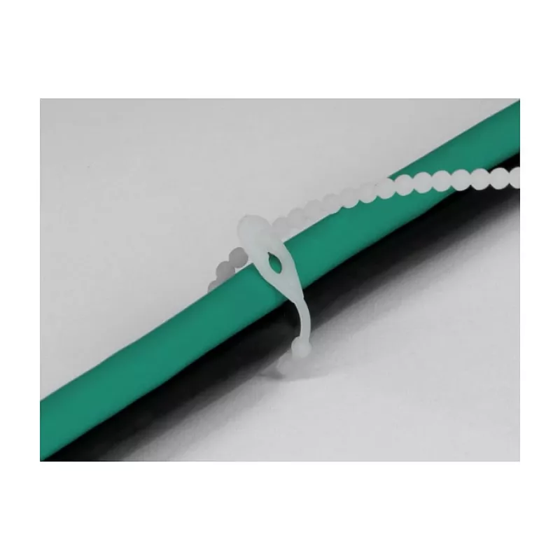 Fascetta fermacavi a perline DeLOCK 19506 L 120 x L 3,6 mm 100 pezzi