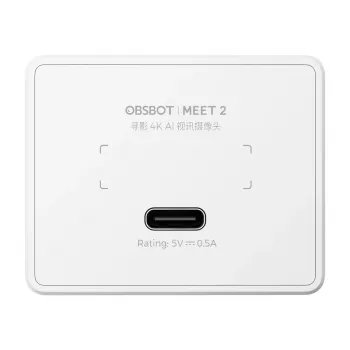 Webcam Obsbot Meet 2 bianca — 1080p, 30 fps, connessione USB