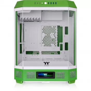 Thermaltake The Tower 600 case Mid-Tower ATX con pannello laterale in vetro (verde/bianco)