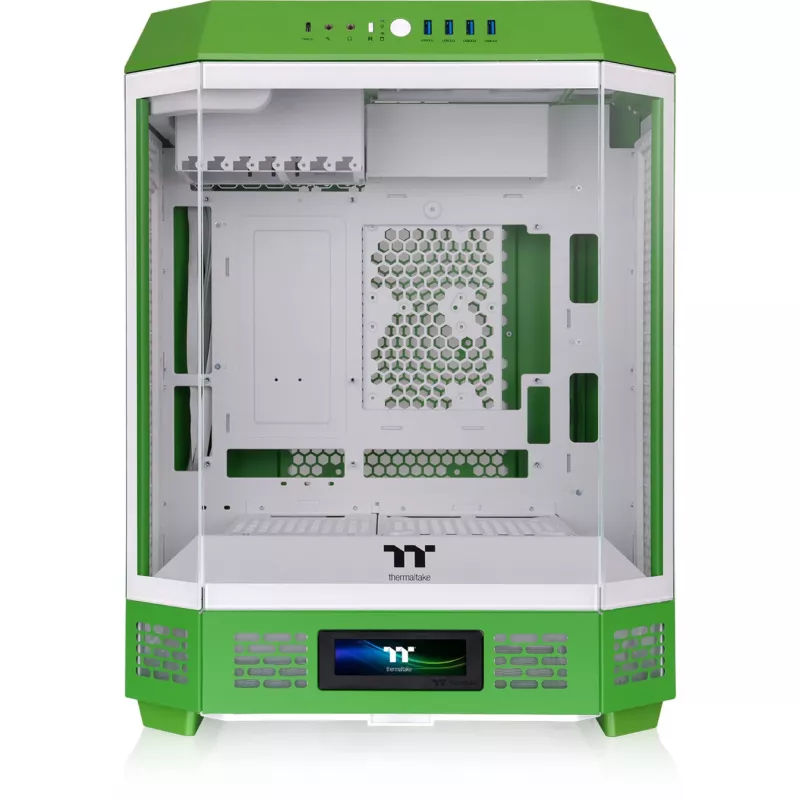 Thermaltake The Tower 600 case Mid-Tower ATX con pannello laterale in vetro (verde/bianco)