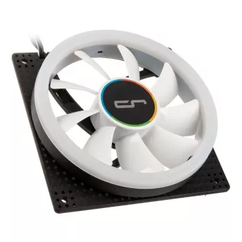 Ventola Cryorig Crona X 120 mm, bianco — 400–1700 U/min, 60,6 CFM, 2,65 mmH2O