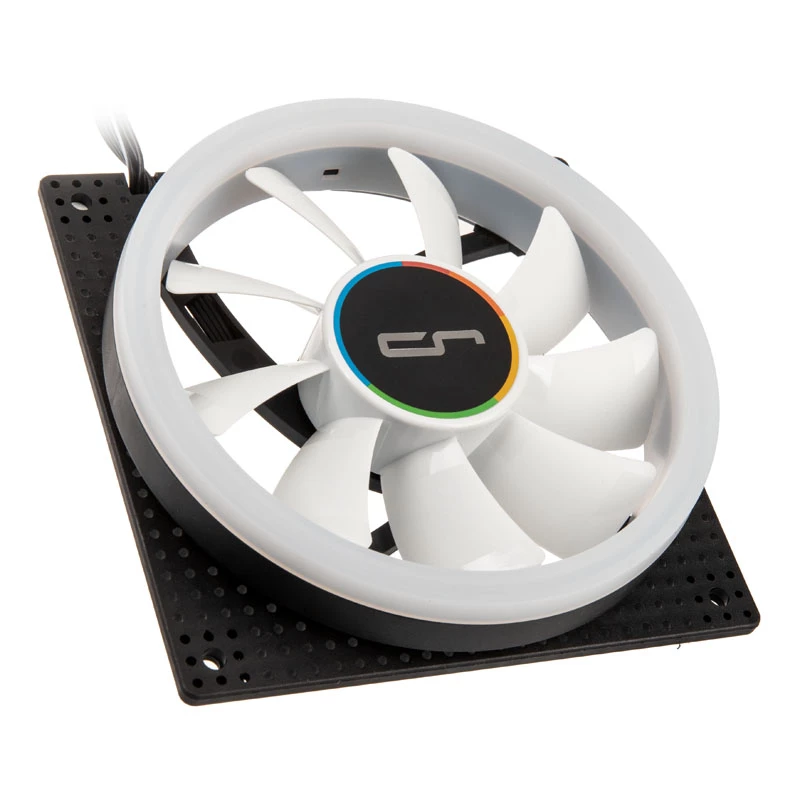 Cryorig Crona X CR-XRX1 ventola per case, 120 mm, PWM, ARGB, bianco