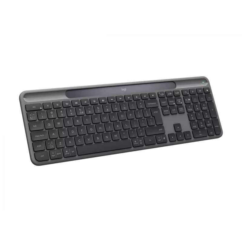 Logitech Signature Slim Solar+ K980 Tastiera wireless, US International, grafite