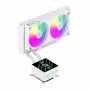 Dissipatore a liquido per CPU Gamemax | GLACIER 240 LCD WH | Intel, AMD