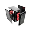 GEMBIRD CCC-FORNAX-950R case PC design gaming 3 x ventole 12 cm rosse