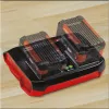 Einhell Power-X-Twincharger 3 A caricabatterie per interni nero - rosso (4512069)