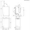 Lavatrice a carica dall'alto Electrolux EW2TN5261FP, 6 kg, 1200 giri/min, cestello 42 l, bianco