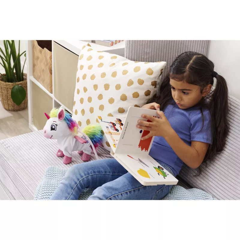 Peluche Simba-Dickie Simba PetZoo unicorno arcobaleno peluche per bambini