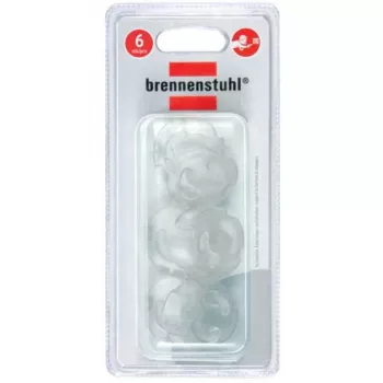 Brennenstuhl 1164480 protezioni per prese trasparenti, 6 pezzi