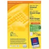 Avery - etichette - bianco - 42,3 x 70 mm, 2100 etichette (100 fogli x 21) (3652)