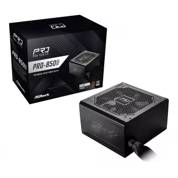 Alimentatore ASRock Pro Series PRO-850B 850W ATX 80+ Bronze, nero