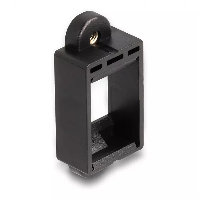 DeLOCK Supporto Keystone cornice snap-in nero 18mm x 40mm x 10mm