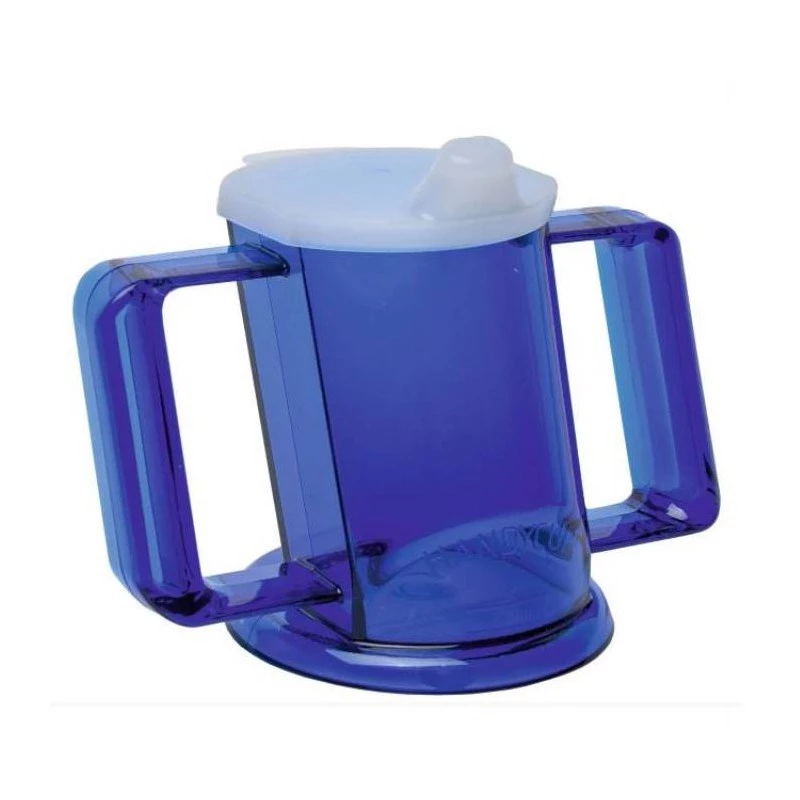 Bicchiere per utenti disabili - Blu