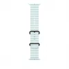 Apple cinturino Ocean 49mm Ice blu – finitura titanio nero