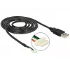 Cavo per fotocamera DeLOCK 95986 1,5 m nero