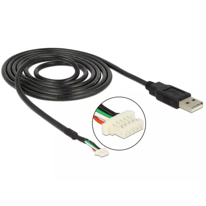 Cavo per fotocamera DeLOCK 95986 1,5 m nero