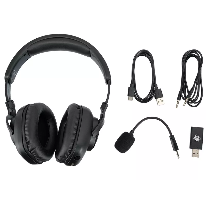 Tracer Cuffie GAMEZONE Mobile Hybrid BT+2.4G nero