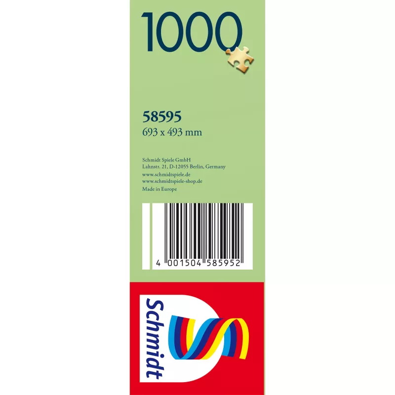 Puzzle 1000 pezzi, schmidt spiele Silvia Christoph — Yin & Yang nella foresta dei colibrì