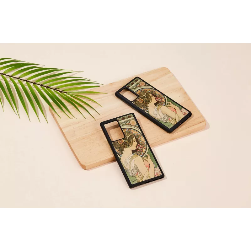 Custodia protettiva Man and Wood Galaxy Note 20 primrose nero