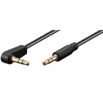 Microconnect AUDLL05A Cavo audio 0,5 m 3,5 mm nero