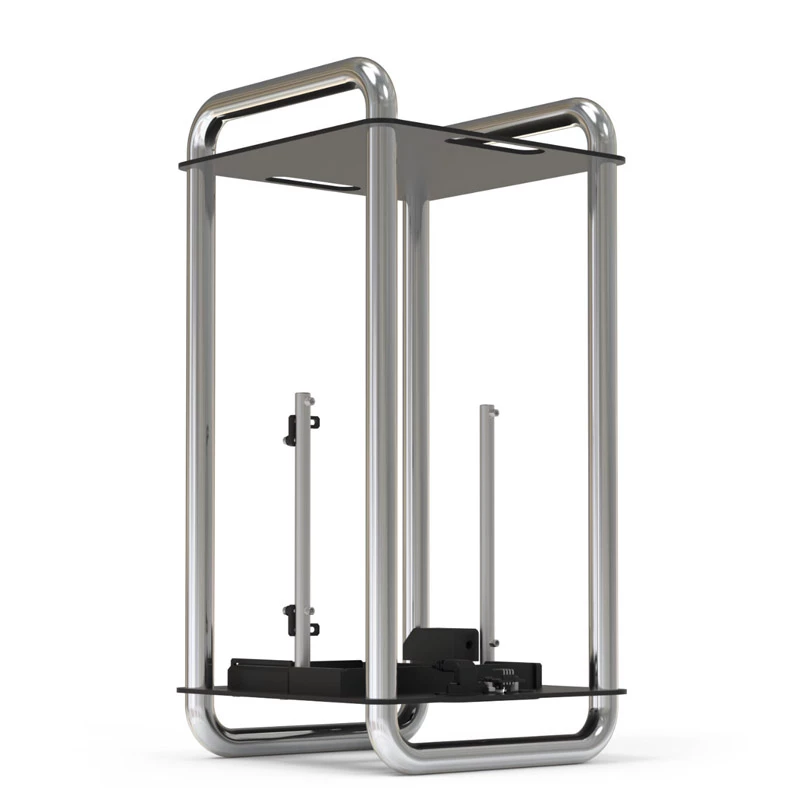 Case computer Streacom DA6 case Mini-ITX - cromato