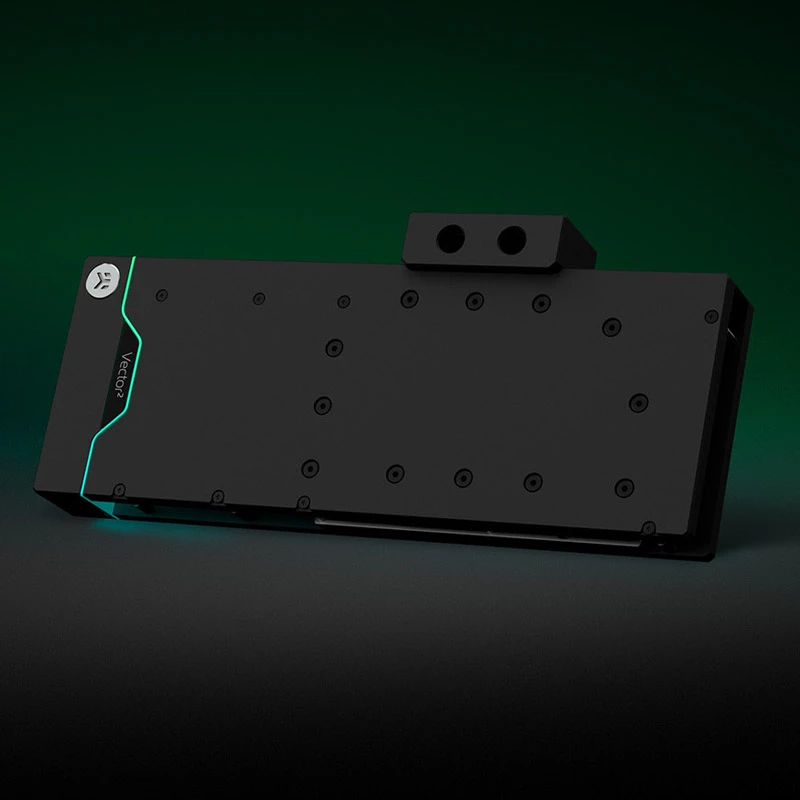 Water block EK Water Blocks acetale nichel nero 41mm