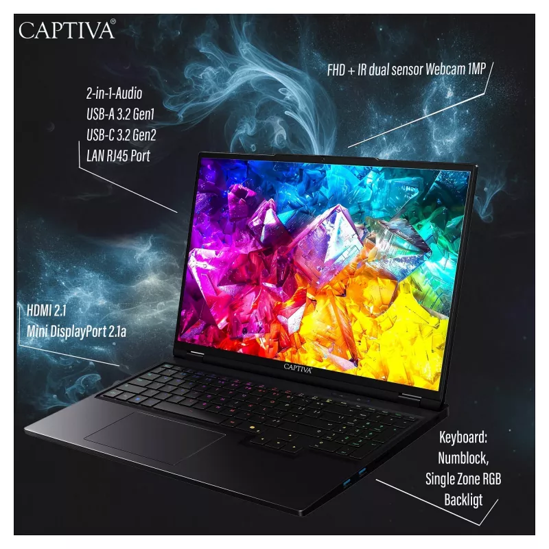 Laptop Captiva CAPTIVA 95074, modello 95074