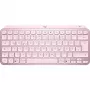 Logitech MX Keys Mini tastiera wireless illuminata minimalista - ROSE - CENTRAL (DE)