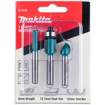 Set di frese Makita - 3 pezzi - per Makita DRT50Z