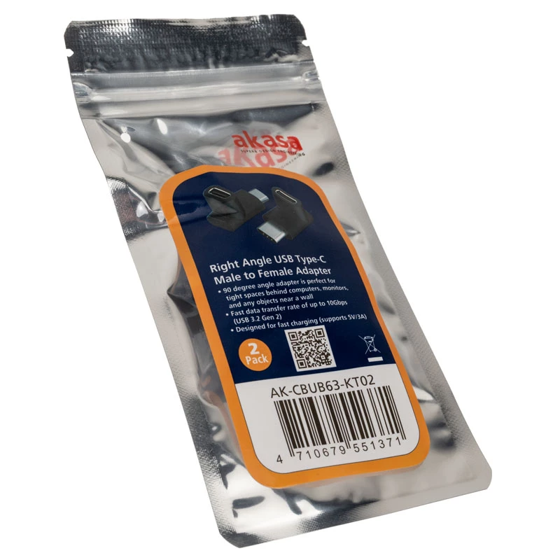 Adattatore cavo USB Type-C Akasa AK-CBUB63-KT02