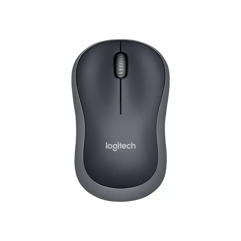 Logitech M185 mouse ottico wireless ambidestro grigio 910-002238