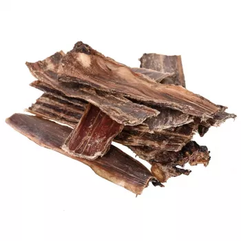 Articoli da masticare per cani PETITTO esofago di manzo 1 kg — snack da masticare naturale e di lunga durata per cani