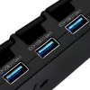 Hub USB 3.1 Gen 1 desktop SILVERSTONE SST-UC03B-PRO – 7 porte USB