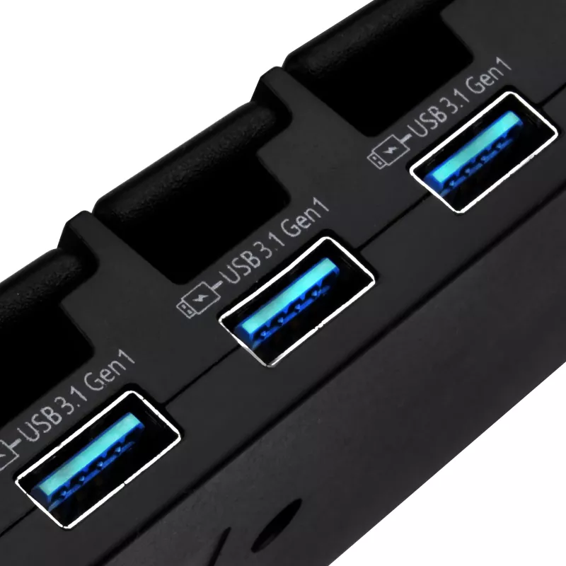 Hub USB 3.1 Gen 1 desktop SILVERSTONE SST-UC03B-PRO – 7 porte USB