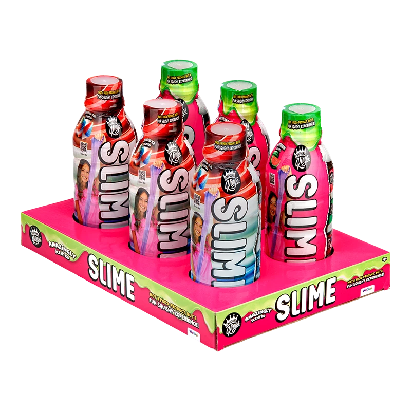 Set slime WECOOL Compound Kings — flaconi di slime assortiti, miscela multicolore