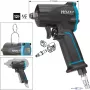 HAZET 9012M - Avvitatore a impulsi - nero - 1/2, 1/4 pollici - 10000 giri/min - 1100 Nm - 610 Nm