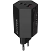 Caricabatterie CANYON HEXAGON 65 GaN 65W 2xPD 1xQC EU Nero (CND-CHAHEX65B)