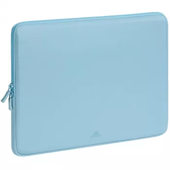Custodia per laptop Rivacase Riva Szuzuka 15,6 pollici blu pastello, custodia protettiva imbottita