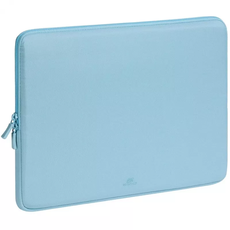 Custodia per laptop Rivacase Riva Szuzuka 15,6 pollici blu pastello, custodia protettiva imbottita
