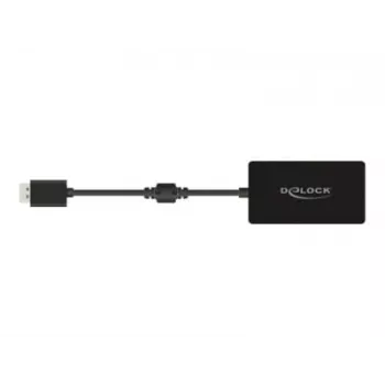 DeLOCK 0,16 m DisplayPort/VGA+HDMI+DVI VGA (D-Sub)+ HDMI + DVI nero