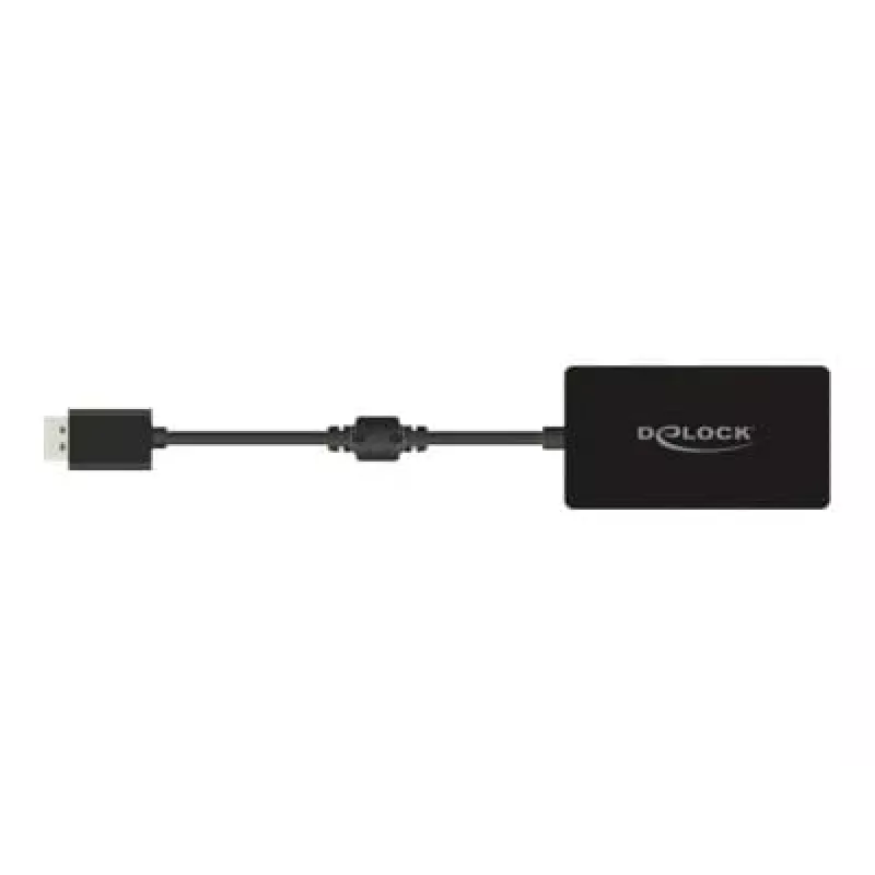 DeLOCK 0,16 m DisplayPort/VGA+HDMI+DVI VGA (D-Sub)+ HDMI + DVI nero